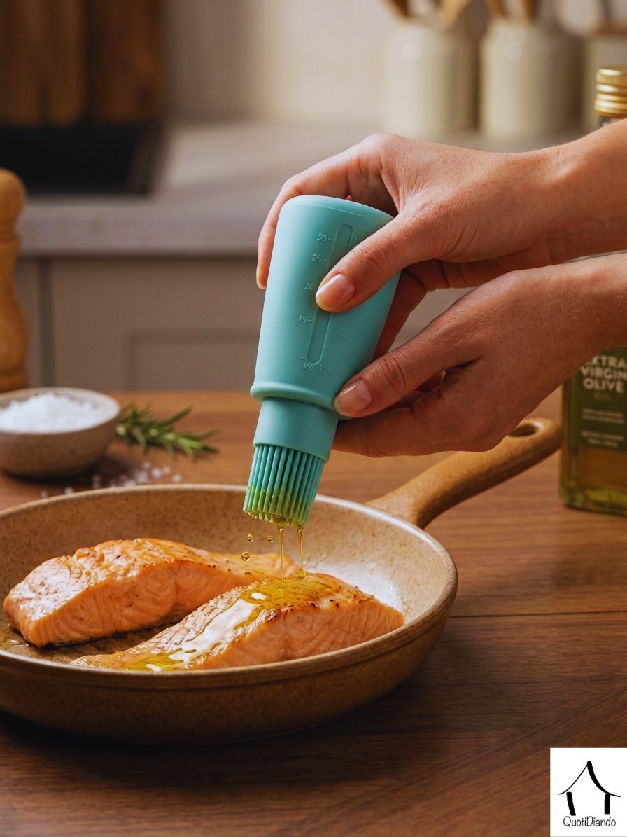 Pompetta Spargi Olio in Silicone